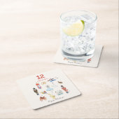 12日 スクエアペーパーコースター (インサイチュ)