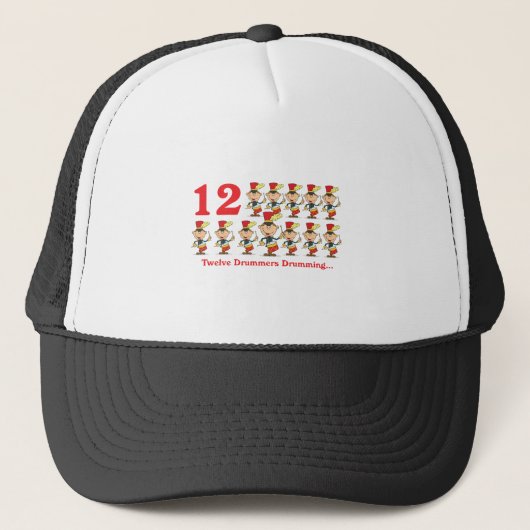 12日 太鼓を叩く12人のドラマー キャップ (正面)