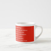 12日LYRICS Espresso Cup /赤 エスプレッソカップ (右)
