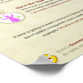 12時間の熟語は、決して後に良い ポスター (角)