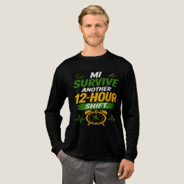 12時間シフト カスタムジャマイカ人認定看護助手/看護師 トライブレンドＴシャツ