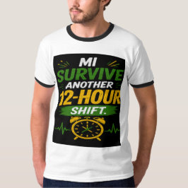 12時間勤務カスタムジャマイカ人認定看護助手/看護師Tシャツ Tシャツ