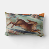 12月うさぎ腰枕 ランバークッション (裏面)