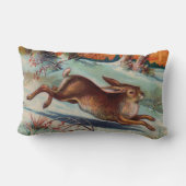 12月うさぎ腰枕 ランバークッション (裏面)