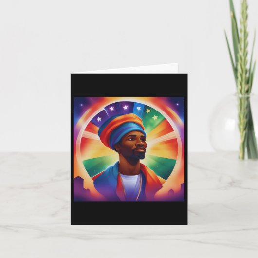 12月お祝い解放解放記念日 カード (正面)