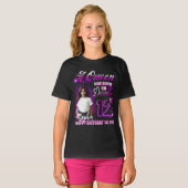 12月にオーエ生まれンが誕生日の女の子だった Tシャツ (正面フル)