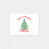 12月に思い出す ポストイット (正面)