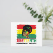 12月に私の祖先を思い出祝する ポストカード (スタンド正面)