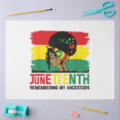 12月に私の祖先を思い出祝する 薄葉紙 (クラフト)