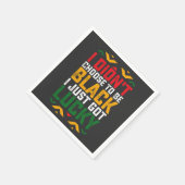 12月に私は黒になることを選ばなかった スタンダードカクテルナプキン (角)