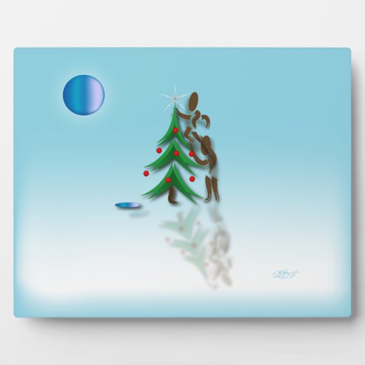 12月に～を食べる フォトプラーク (正面)