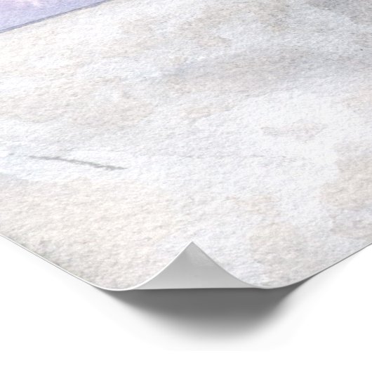 12月にBlue Fairy Poster by Molly Harrison ポスター (角)