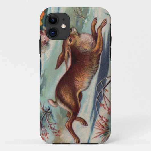 12月のうさぎ iPhone 5/5S カバー (裏面)