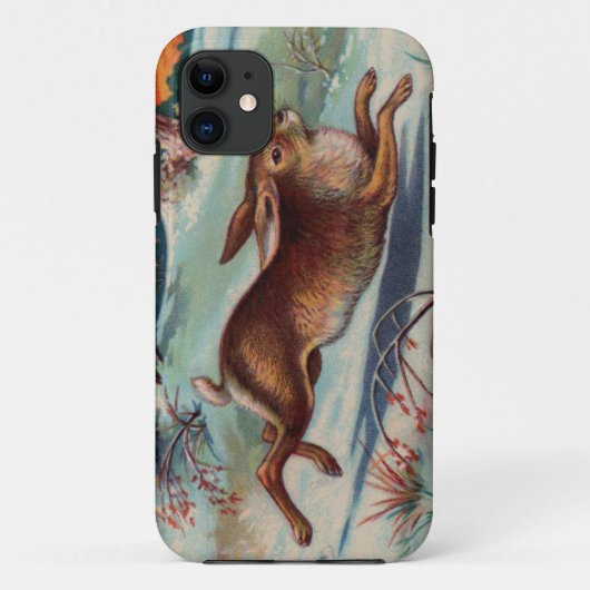 12月のウサギ iPhone 5 カバー (裏面)