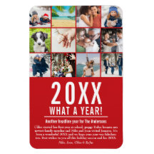 12月のクリスマスホリデーに最適な年を振り返るフォトアルバム