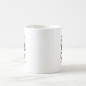 12月のバイブのみ黒い歴史アフリカンアメリカ コーヒーマグカップ (中央)