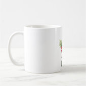 12月のヒイラギの花 マグカップ | コーヒーカップ (左)