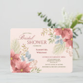 12月のブライダルシャワー招待状 招待状 (スタンド正面)