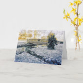 12月のブルースターガーデンズ カード (黄色い花)