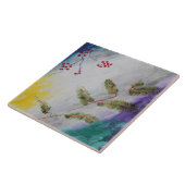 12月の午後の絵画 タイル (側面)