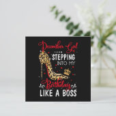 12月の少女が私の誕生日にボスみたいに踏み込んでくる 招待状 (スタンド正面)