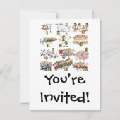 12月の日のクリスマスソング漫画 招待状