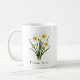 12月の水仙の花 コーヒーマグカップ