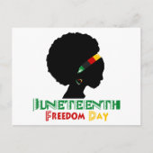 12月の自由の日 シーズンポストカード (正面)