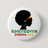 12月の自由の日 缶バッジ (正面)