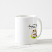 12月の誕生日 コーヒーマグカップ (正面右)