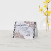 12月の誕生石カードパールのテクスチャ カード (黄色い花)