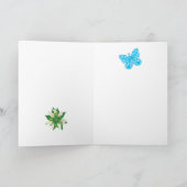 12月の誕生花 チャーク カード おしゃれ (内部)