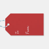 12月の雪の結晶 ギフトタグ (裏面横)