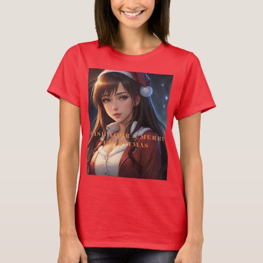12月の雰囲気 Tシャツ (正面)