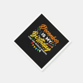 12月は私の誕生日12月B スタンダードカクテルナプキン (角)