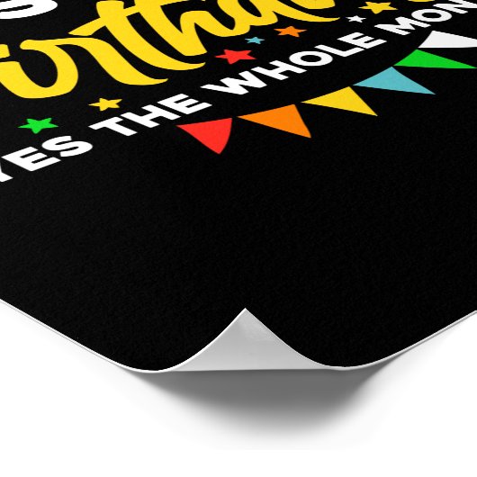 12月は私の誕生日12月B ポスター (角)