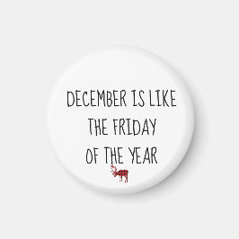 12月はFRIDAY of the Year カスタム マグネット