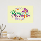12月を記憶 ポスター (キッチン)