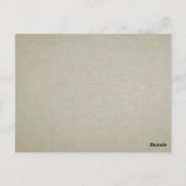 12月カスタマイズ可能キノコヴィンテージ2024カード ポストカード (裏面)