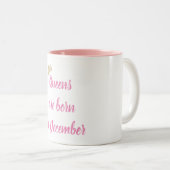 12月クイーンズ ツートーンマグカップ (正面右)