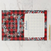 12月クリスマスホリデーフェスティバル空白のプランナー ペーパーパッド (インサイチュ)