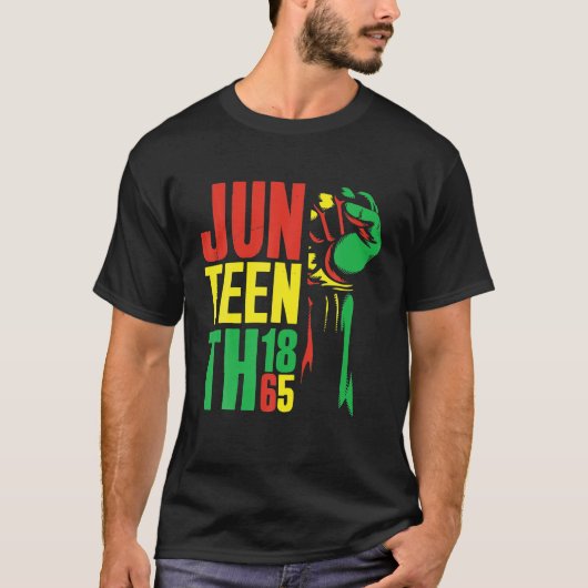 12月ブラックヒストリ月引用文 Tシャツ (正面)