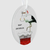 12月ベビー記念 オーナメント (正面)