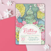 12月メリーの誕生日パーティー 招待状