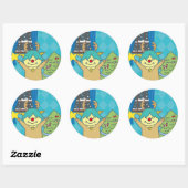 12月モンスターシール ラウンドシール (シート)