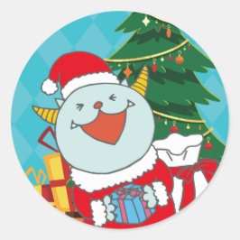 12月モンスターシール ラウンドシール