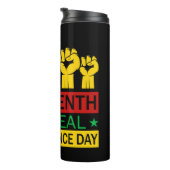 12月ワードアートパンアフリカカラー タンブラー (回転右)