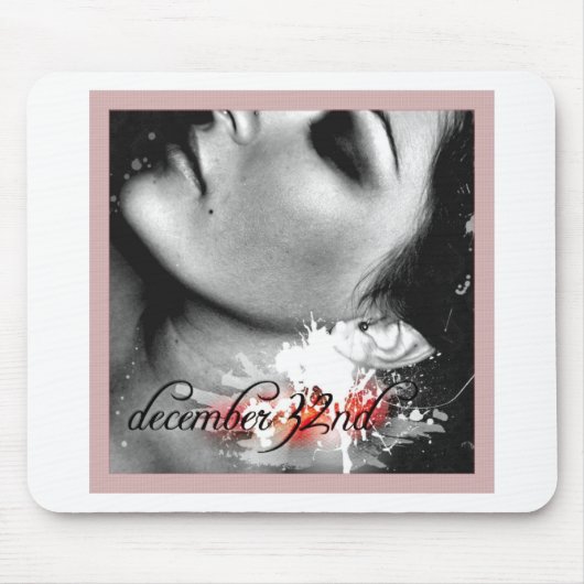 12月第32のアルバムカバー マウスパッド (正面)