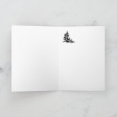 12月誕生日フォレストスタッグディアシーン カード (内部)