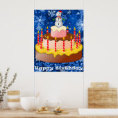 12月誕生日ポスター ポスター (キッチン)